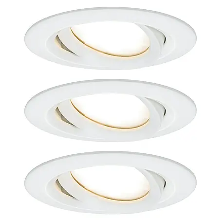 Paulmann Nova LED-Einbauleuchten-Set Plus Coin