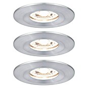 Paulmann LED-Einbauleuchten-Set Nova Mini (3 x 4 W, Aluminium, Durchmesser: 6,5 cm)