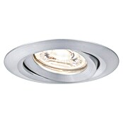 Paulmann LED-Einbauleuchte rund Nova Mini (4 W, Aluminium, Durchmesser: 6,5 cm, Schwenkbar)