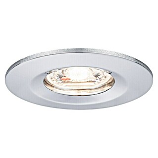 Paulmann LED-Einbauleuchte rund Nova Mini (4 W, Chrom, Warmweiß, Leuchtenkopf beweglich)