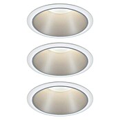 Paulmann LED-Einbauleuchte Cole (19,5 W, Weiß/Silber, Warmweiß, 3 Stk.) | BAUHAUS