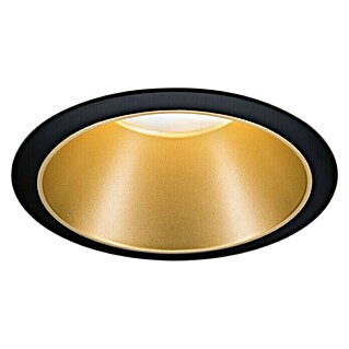 Paulmann LED-Einbauleuchte Cole (6,5 W, Schwarz/Gold, Warmweiß)