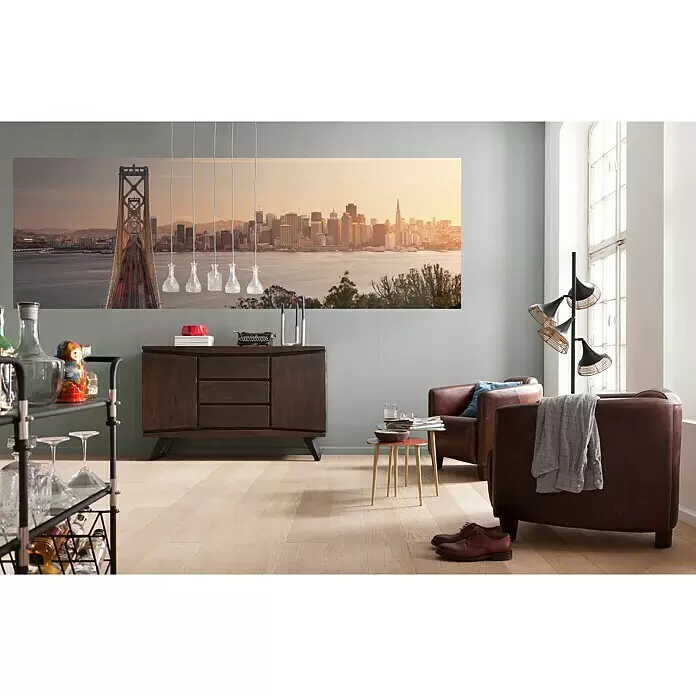 Komar Into Illusions Fototapete California Dreaming - 2 -tlg., B x H: 368 x 124 cm, Vlies - Stimmungsaufnahme