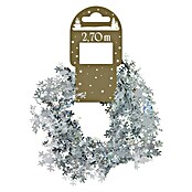 Christbaumschmuck Schneeflockengirlande (Silber, Draht, Schneeflocke)