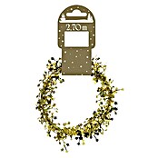 Christbaumschmuck Mini-Sternchen-Girlande (Gold, Kunststoff, Stern)