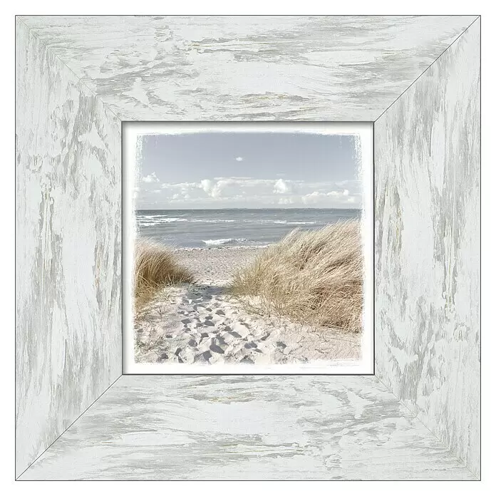 ProArt Bild New Classic Wood - Strand & Meer II, B x H: 34 x 34 cm - Vorderansicht
