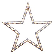 Konstsmide LED-Weihnachtsleuchte Stern (Innen, 35-flammig, B x H: 50 x 47 cm, Warmweiß)