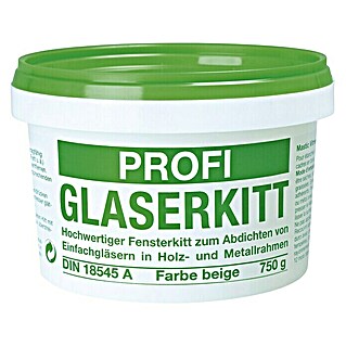 Decotric Glaserkitt Profi (Beige, 750 g)