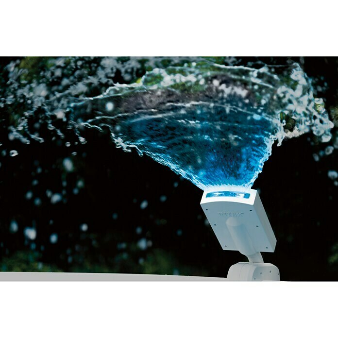 Intex Einbau-Wasserfall (Weiß, L x B x H: 45 x 15 x 22 cm)