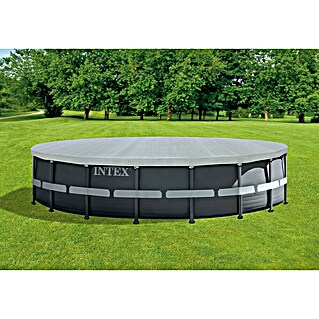 Intex Pool-Abdeckplane (Durchmesser: 549 cm, Kunststoff)