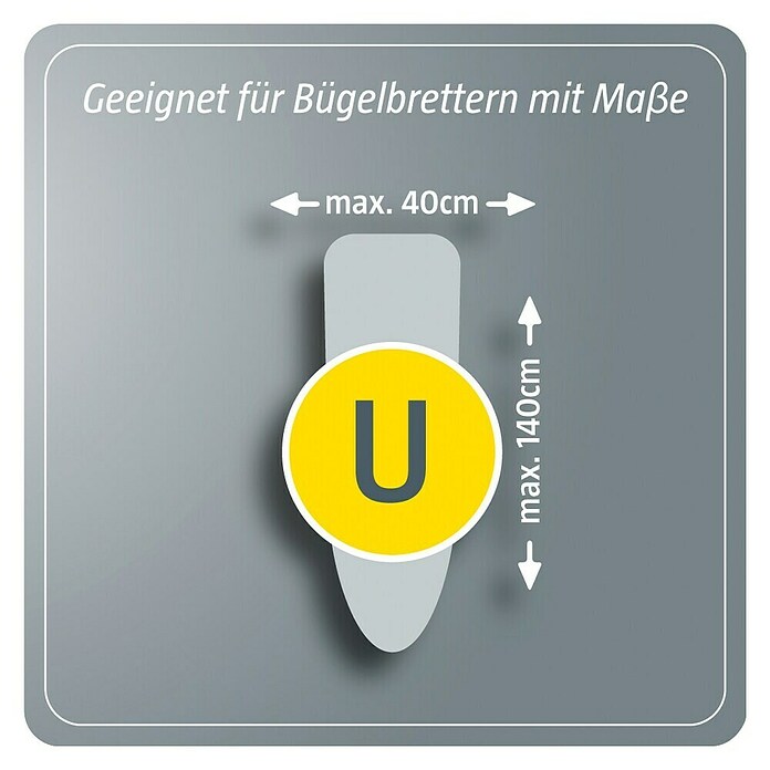 Bügeltischbezug Irontech Molton Polsterung (Weiß) | BAUHAUS