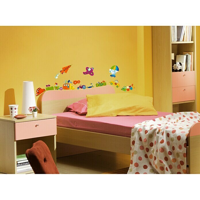 Wandtattoo (Kinderspielzeug, 24 x 68 cm)