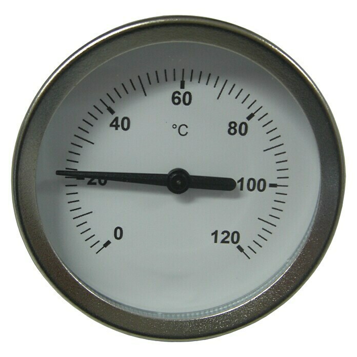 Thermometer SacoTemperaturbereich: 0 °C bis +120 °C Front View