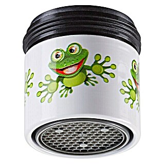 Wassersparstrahlregler Fantasy (M22/M24, Motiv: Frosch)