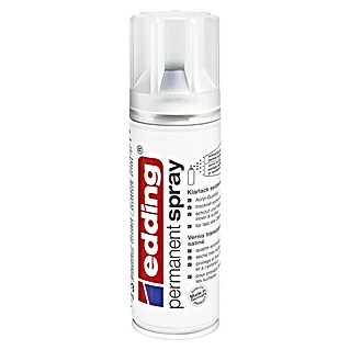 Edding Permanent Spray Klarlack (200 ml, Seidenmatt, Farblos)