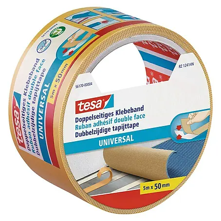 Tesa  Doppelseitiges Klebeband Universal