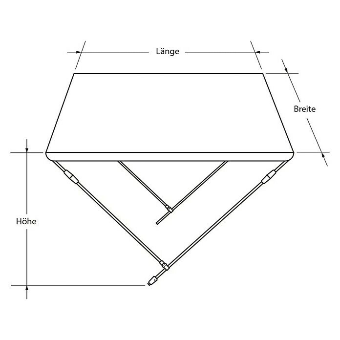BiminiL x B x H: 180 x 130 x 110 cm, Blau Unknown