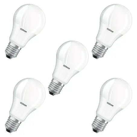 Osram  LED-Lampen Set Glühlampenform E27 matt