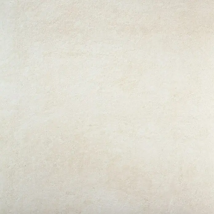 BHS Showroom Pavimento porcelánico Rodano - 100 x 100 cm, Tiza, Rectificado - Baldosa cerámica clara y texturizada para interiores. Ideal para baños o cocinas que deseen un diseño minimalista y moderno.