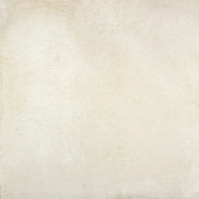 BHS Showroom Pavimento porcelánico Stoneage Soft - 100 x 100 cm, Arena, Rectificado - Imagen de textura clara color crema, ideal como fondo neutro para presentaciones de productos o para diseños con un toque vintage sutil.