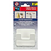 Inofix Colgador adhesivo 2192-2 (1 ud., Blanco, Cuadrado)