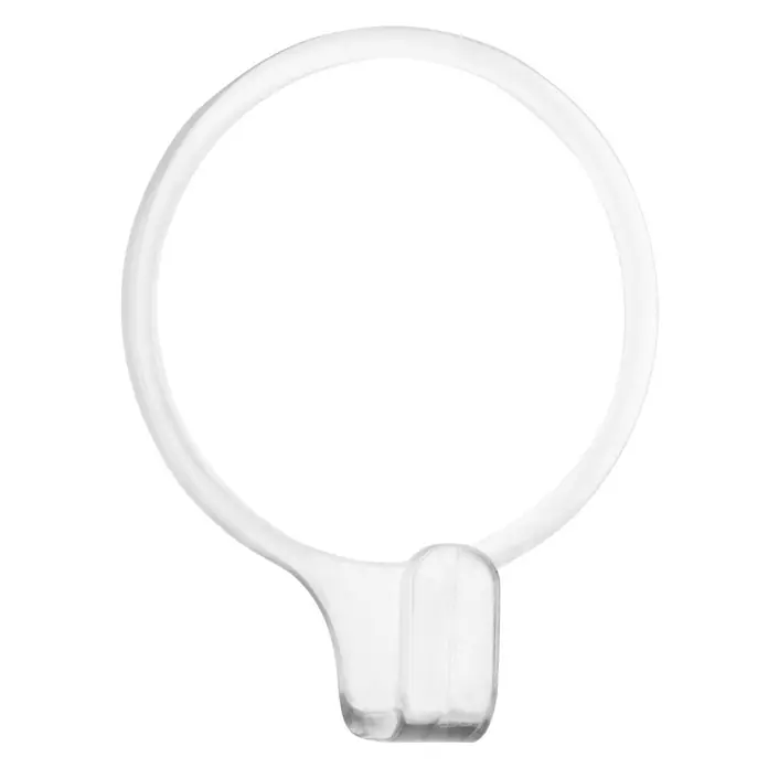 Inofix Colgador adhesivo 2170 - Transparente, 2 ud. - Asa de biberón redonda y transparente con un práctico soporte para facilitar el manejo de los biberones.