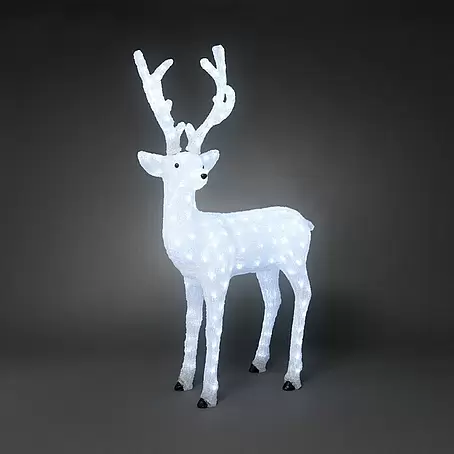 Konstsmide  LED-Weihnachtsdekoleuchte Acryl-Rentier
