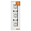 Osram LED-Einbauleuchten-Set Simple Dim (5 W, Farbe: Weiß, Ø x H: 8,7 x 3 cm, 3 Stk.)