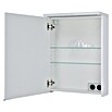 Riva LED-Spiegelschrank (B x H: 50 x 67,2 cm, Mit Beleuchtung, Spanplatte, Weiß)