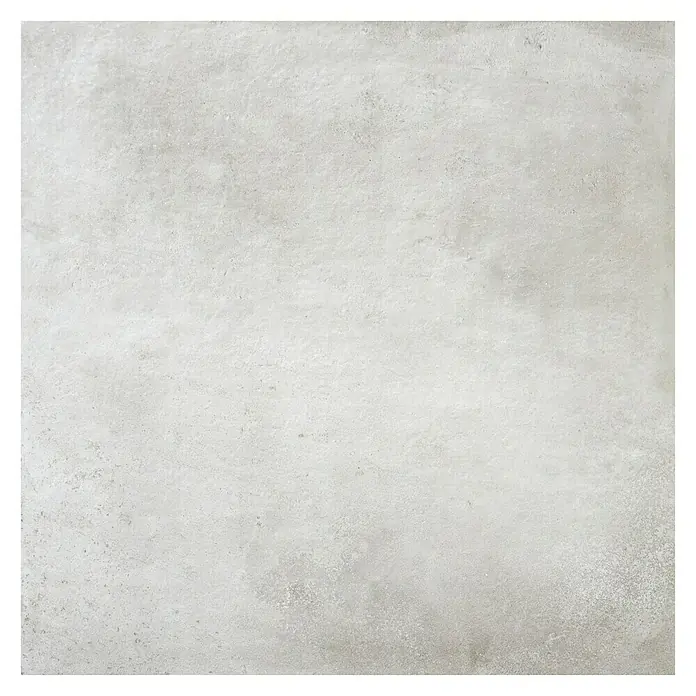 BHS Showroom Pavimento porcelánico Stoneage Soft - 100 x 100 cm, Concreto, Rectificado - Baldosa cuadrada de hormigón gris claro con sutiles variaciones de color, ideal para suelos y paredes modernos.