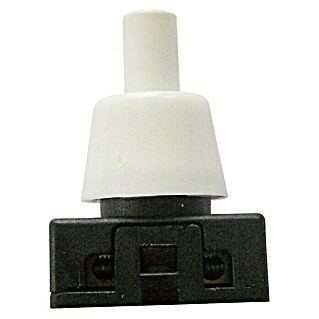 Electraline Interruptor pulsador (Blanco, Para interior)