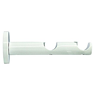 Expo Ambiente Dvostruki nosač za karnišu Function (Bijele boje, Prikladno za: Šipke za zavjese Ø 20 mm, Duljina: 13,1 cm)