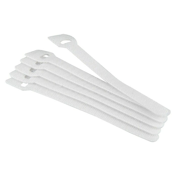 Voltman Kabelbinder Set – 500 Stück Nylon, Weiß, In 3 Größen (100/140/180 Mm)