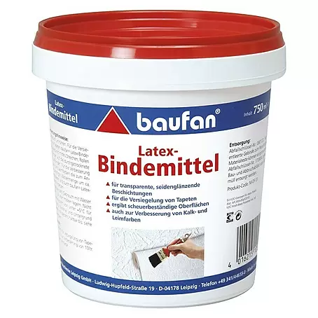 Baufan  Latex-Bindemittel