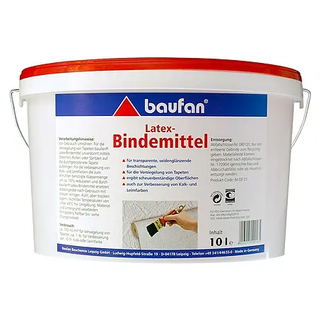Baufan  Latex-Bindemittel