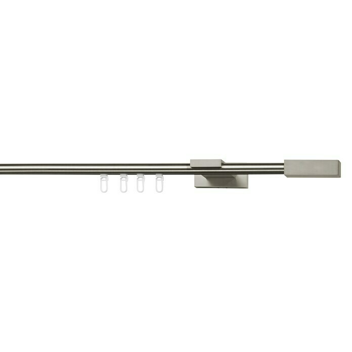 Sombra Vodilica za zavjese (Duljina: 120 cm, Izgled plemenitog čelika, Promjer: 16 mm)