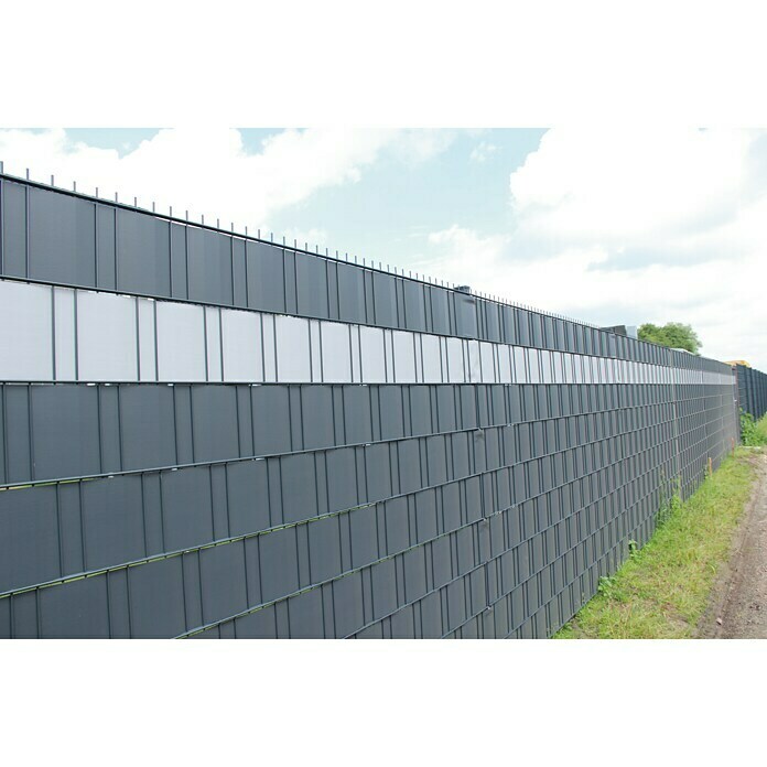 Videx Garden SichtschutzstreifenAnthrazit, 35 m x 19 cm, PVC Unknown