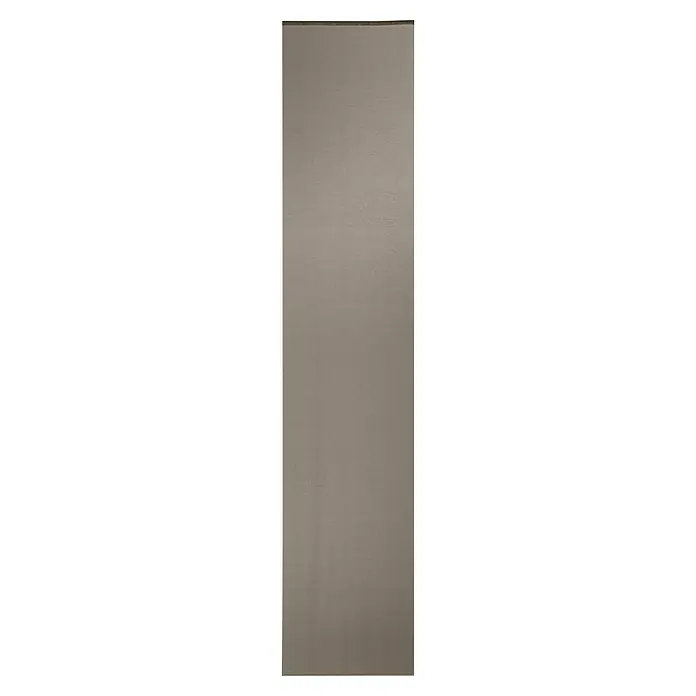 Expo Ambiente Flächenvorhang Basic - Taupe, 100 % Polyester, B x H: 60 x 300 cm - Elegante, graue Türfront mit glatter Oberfläche, die ein modernes und minimalistisches Design für jeden Raum bietet.