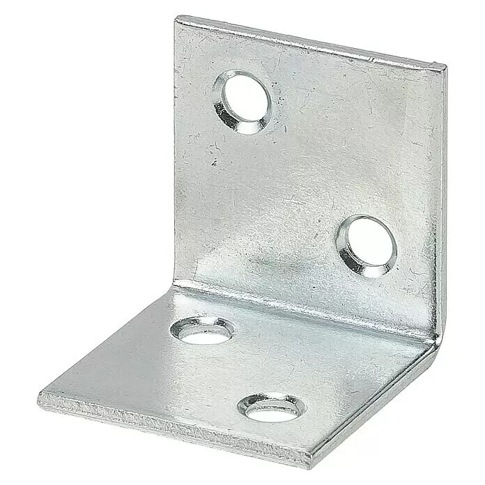 Stabilit Breitwinkel - L x B: 50 x 50 mm, Silber, Stahl
