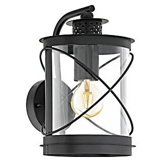 Eglo Vanjska zidna svjetiljka (60 W, 200 x 200 x 280 mm, Crne boje, IP44)