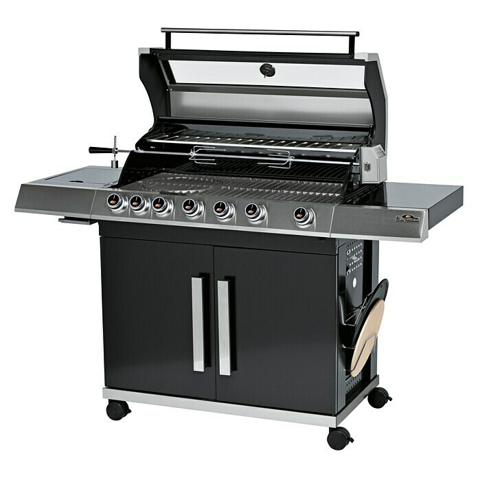 Kingstone KMS Gasgrill Cliff 650-1Anzahl Brenner: 6, Hauptgrillfläche: 89 x 45 cm, 24,5 kW Unknown