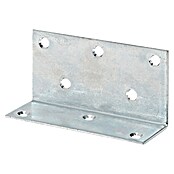 Stabilit Versterkingshoek (l x b: 115 x 60 mm, Zilver, Staal)