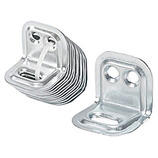 Stabilit Verstelbare winkelhaak (l x b x h: 25 x 30 x 1 mm, Verzinkt, 12 st.)