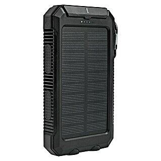Calima Solar-Powerbank (Kapazität: 10 000 mAh, Geeignet für: Smartphones, 4 LED-Indikatoren)