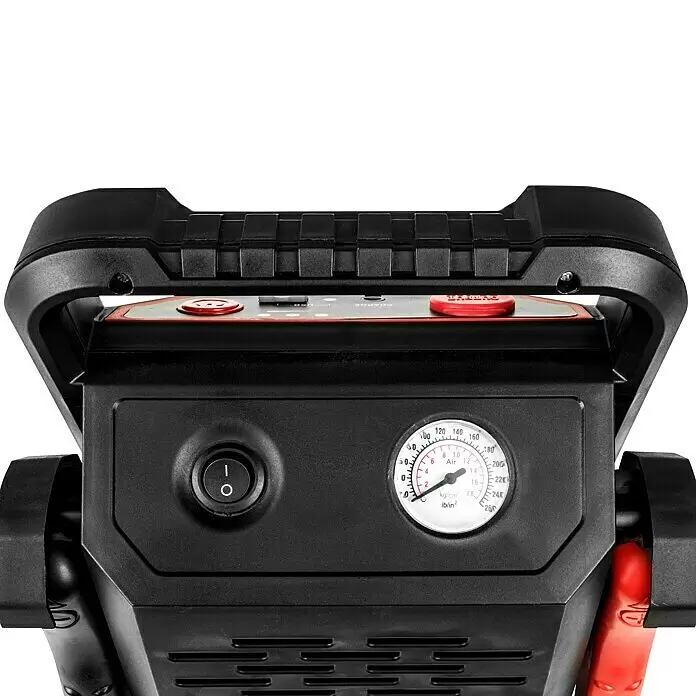 APA Energiestation - L x B x H: 17 x 23 x 29,5 cm, 7.000 mAh, 12 V - Detailaufnahme