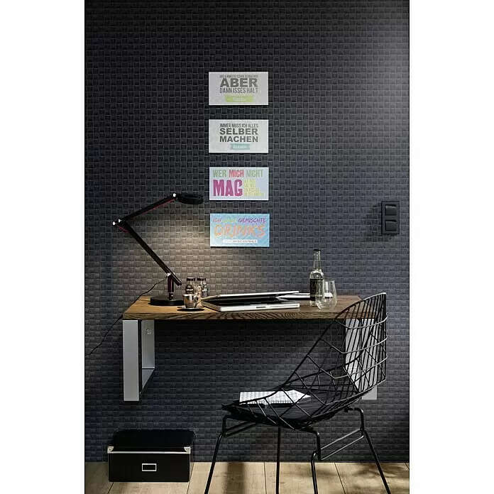 ProArt Type Hype Decopanel - Immer muss ich ..., B x H: 30 x 15 cm - Stimmungsaufnahme