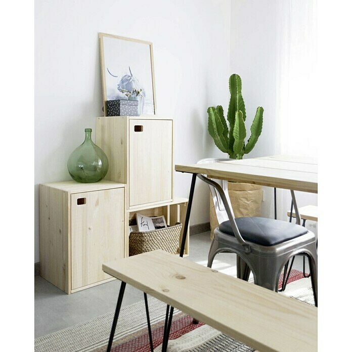 Astigarraga Dinamic Armario (L x An x Al: 33 x 37,3 x 53,5 cm, Madera de pino)