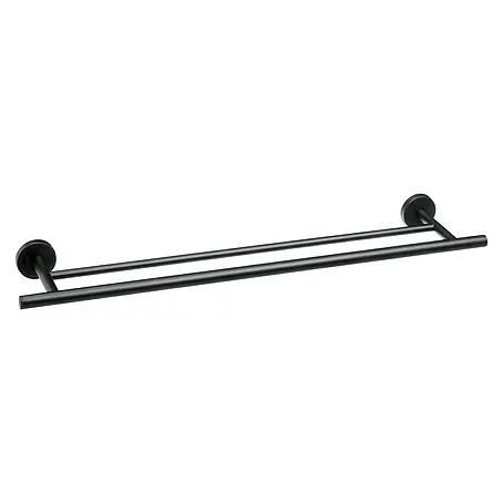 Camargue Paris Black Toallero de baño doble