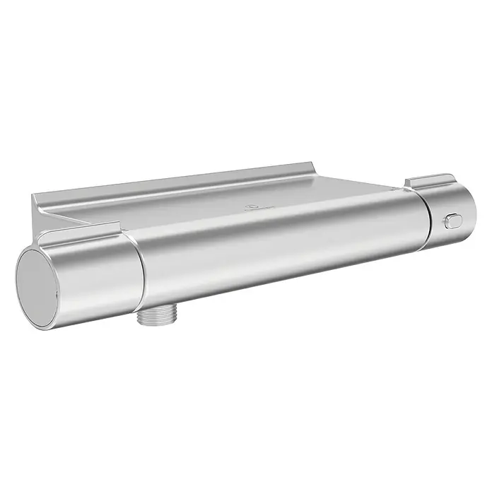 Camargue Brausethermostat Yunik - Edelstahl - Thermostat-Duscharmatur in Chromoptik, modernes Design für Ihr Badezimmer. Präzise Temperaturregelung für ein komfortables Duscherlebnis.