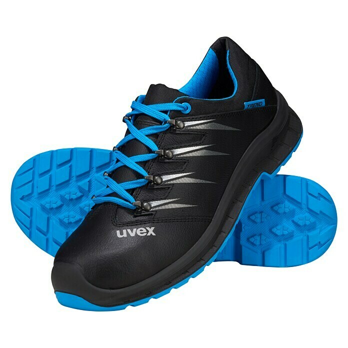 Uvex 2 Trend Sicherheitshalbschuh S3Schwarz/Blau, 44 Unknown